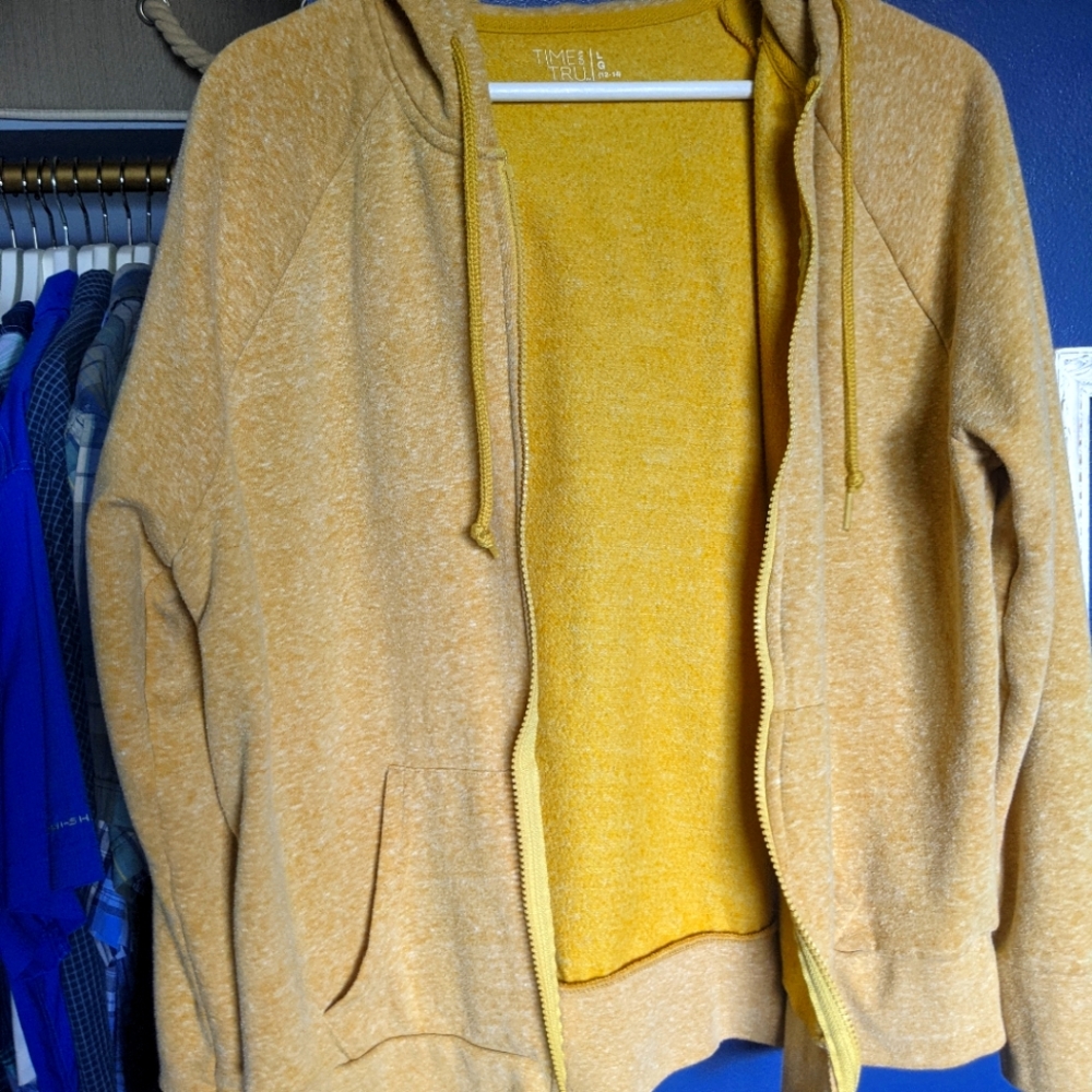 Time and Tru Zip up hoodie